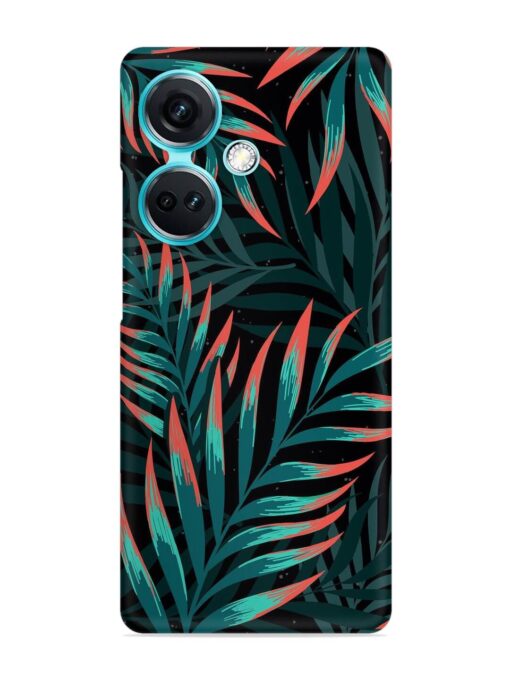 Green Leaf Art Snap Case for Oneplus Nord Ce 3 (5G) Zapvi