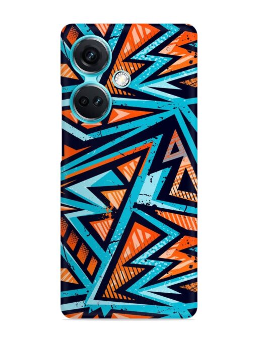 Abstract Seamless Grunge Snap Case for Oneplus Nord Ce 3 (5G) Zapvi