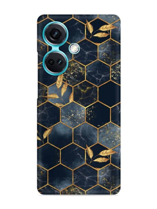 Marble Hexagon Seamless Snap Case for Oneplus Nord Ce 3 (5G) Zapvi