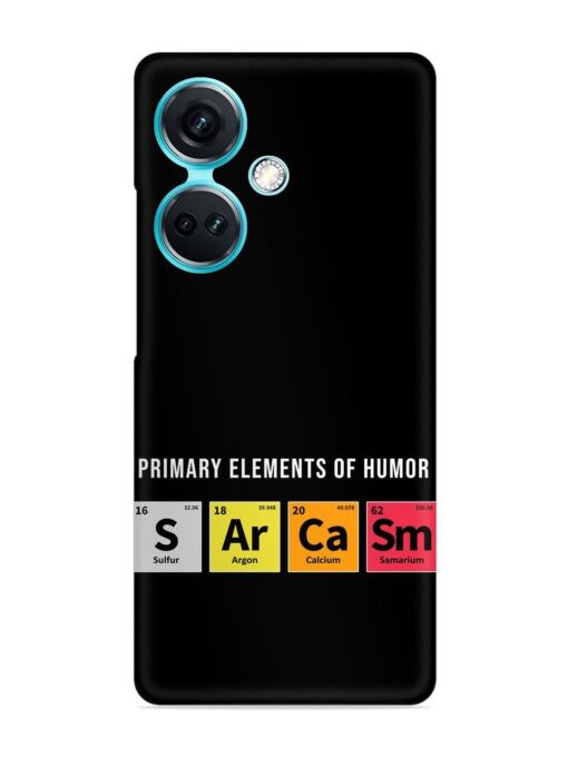 Primary Elements Humor Snap Case for Oneplus Nord Ce 3 (5G) Zapvi