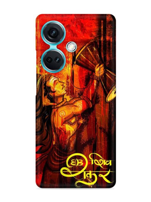 Illustration Lord Shiva Snap Case for Oneplus Nord Ce 3 (5G) Zapvi