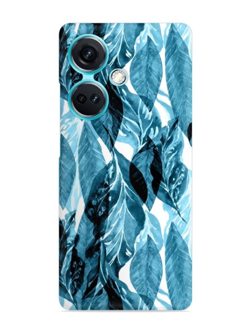 Leaves Pattern Jungle Snap Case for Oneplus Nord Ce 3 (5G) Zapvi