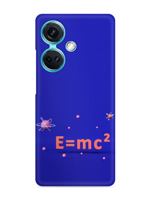 Formula Relativity Equation Snap Case for Oneplus Nord Ce 3 (5G) Zapvi