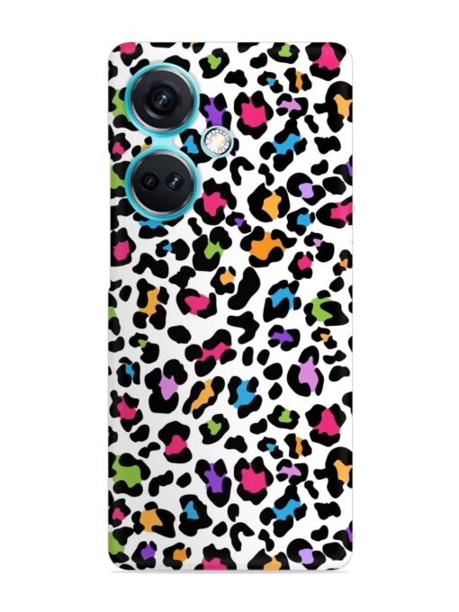 Seamless Leopard Pattern Snap Case for Oneplus Nord Ce 3 (5G) Zapvi