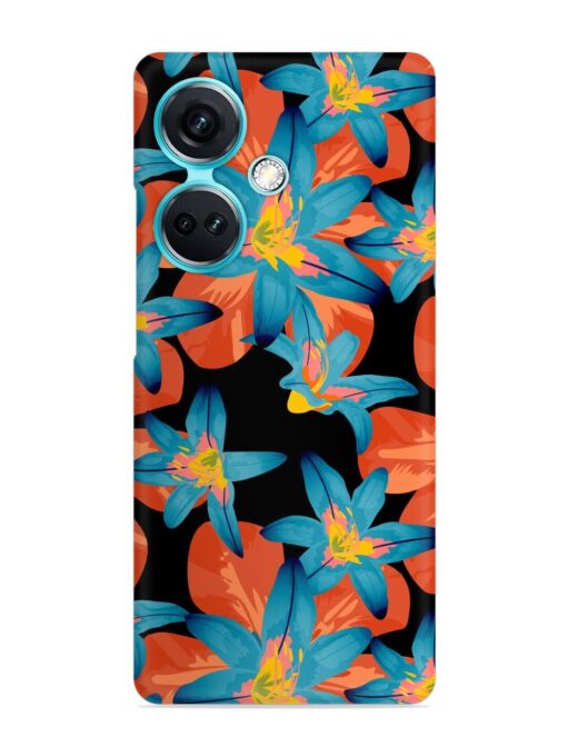 Philippine Flowers Seamless Snap Case for Oneplus Nord Ce 3 (5G) Zapvi