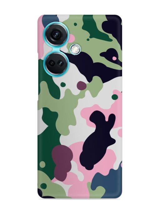 Seamless Funky Camouflage Snap Case for Oneplus Nord Ce 3 (5G) Zapvi