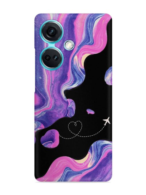 Glitter Art Snap Case for Oneplus Nord Ce 3 (5G) Zapvi