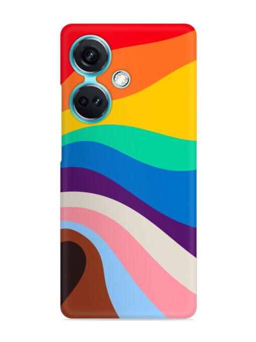 Minimal Pride Art Snap Case for Oneplus Nord Ce 3 (5G) Zapvi