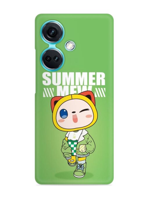 Summer Mew Snap Case for Oneplus Nord Ce 3 (5G) Zapvi