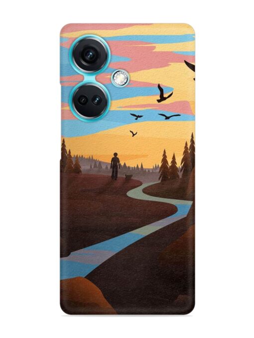 Natural Landscape Art Snap Case for Oneplus Nord Ce 3 (5G) Zapvi