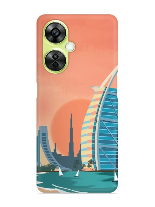 Dubai Architectural Scenery Snap Case for Oneplus Nord Ce 3 Lite (5G) Zapvi