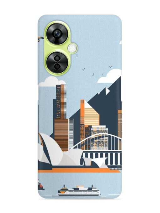 Sydney Opera Landscape Snap Case for Oneplus Nord Ce 3 Lite (5G) Zapvi