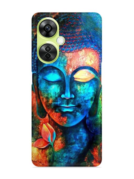 Buddha Painting Snap Case for Oneplus Nord Ce 3 Lite (5G) Zapvi