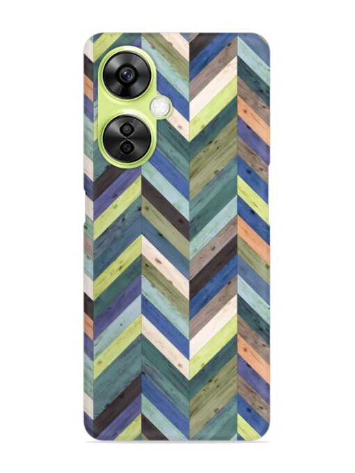 Chevron Random Color Snap Case for Oneplus Nord Ce 3 Lite (5G) Zapvi