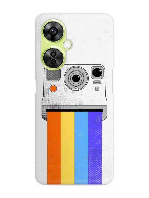 Retro Camera Art Snap Case for Oneplus Nord Ce 3 Lite (5G) Zapvi