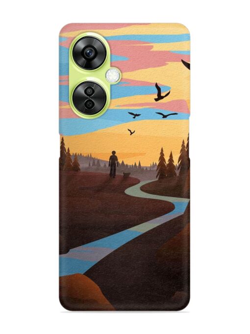 Natural Landscape Art Snap Case for Oneplus Nord Ce 3 Lite (5G) Zapvi