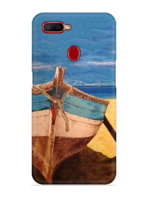 Canvas Painting Snap Case for Oppo A12 Zapvi