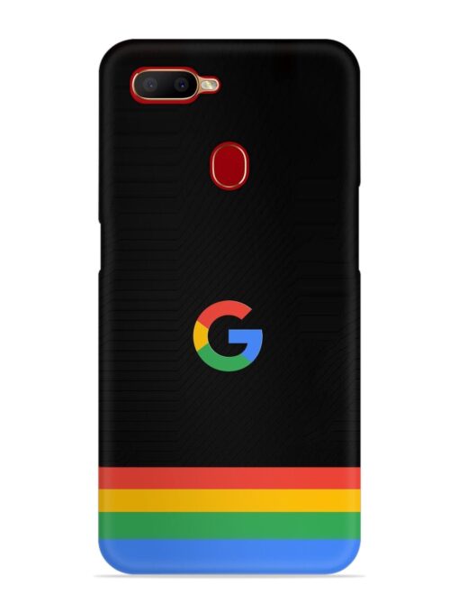 Google Logo Art Snap Case for Oppo A12 Zapvi