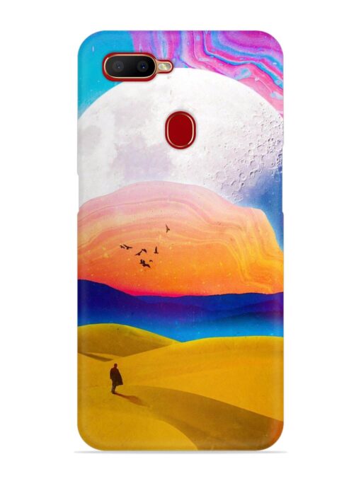 Sandy Desert Snap Case for Oppo A12 Zapvi