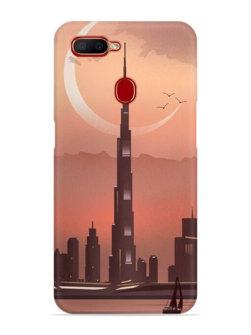 Landmark Burj Khalifa Snap Case for Oppo A12 Zapvi