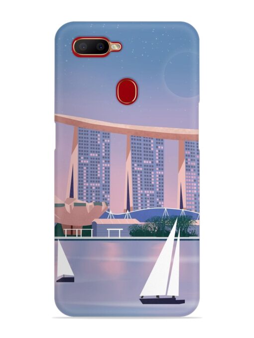 Singapore Scenery Architecture Snap Case for Oppo A12 Zapvi