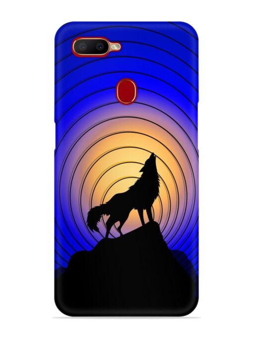 Fox Roaring Design Snap Case for Oppo A12 Zapvi