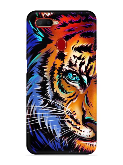 Colorful Lion Art Snap Case for Oppo A12 Zapvi