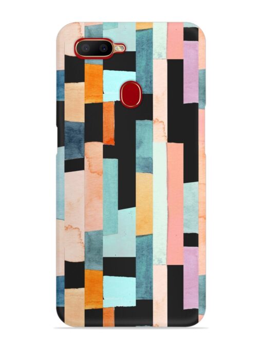 Geometric Seamless Pattern Snap Case for Oppo A12 Zapvi