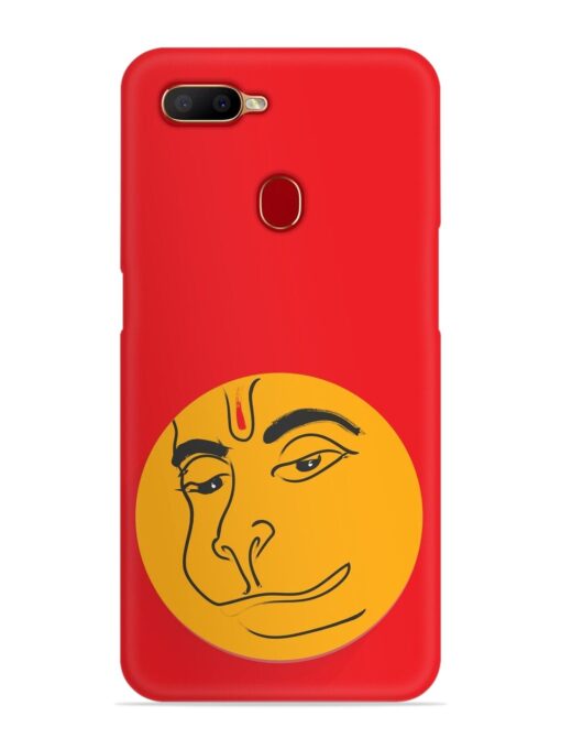 Lord Hanuman Vector Snap Case for Oppo A12 Zapvi