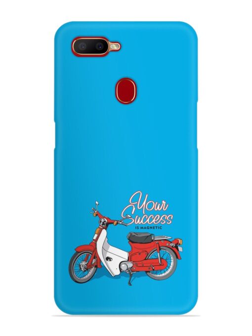 Motorcycles Image Vector Snap Case for Oppo A12 Zapvi