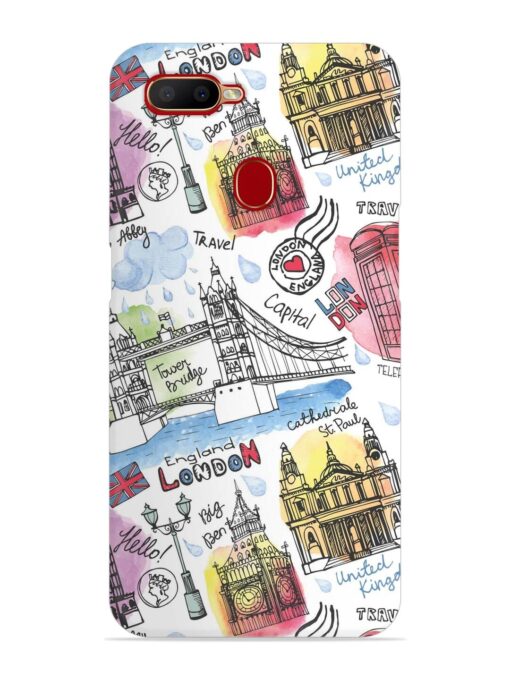 Vector London Landmark Snap Case for Oppo A12 Zapvi