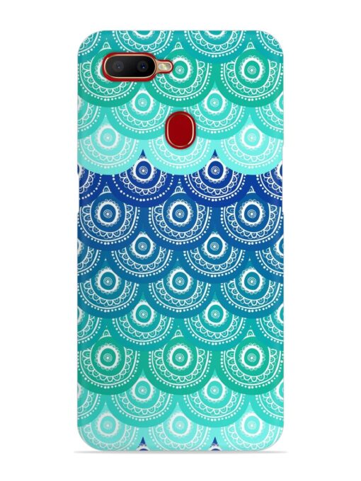 Ethnic Seamless Pattern Snap Case for Oppo A12 Zapvi