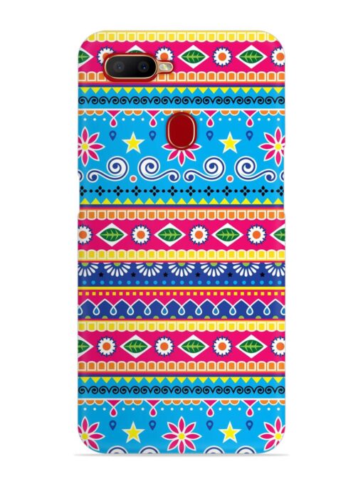 Indian Seamless Snap Case for Oppo A12 Zapvi