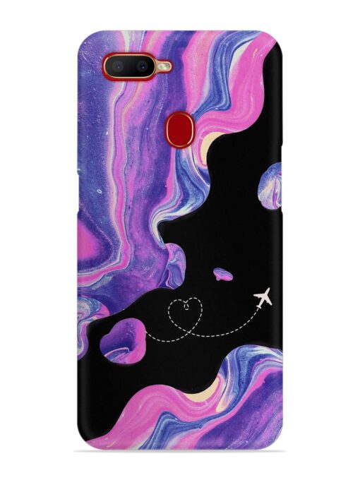 Glitter Art Snap Case for Oppo A12 Zapvi