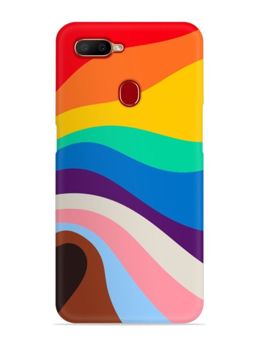 Minimal Pride Art Snap Case for Oppo A12 Zapvi