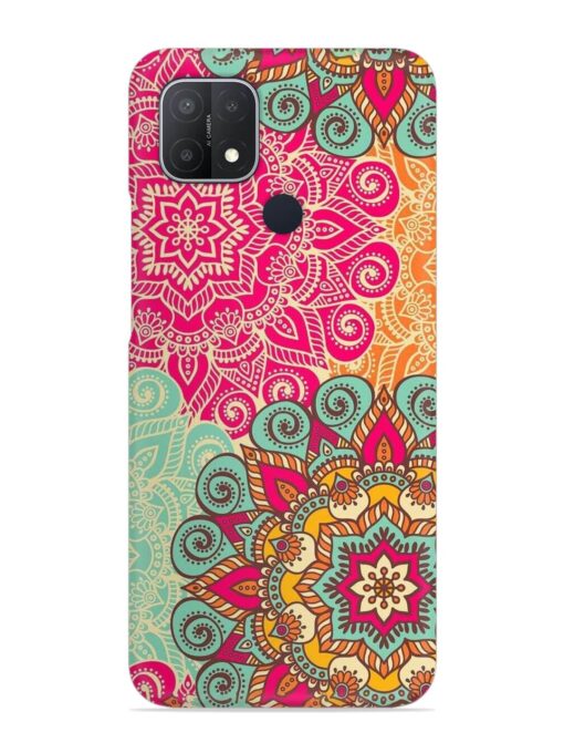 Mandala Seamless Snap Case for Oppo A15S Zapvi