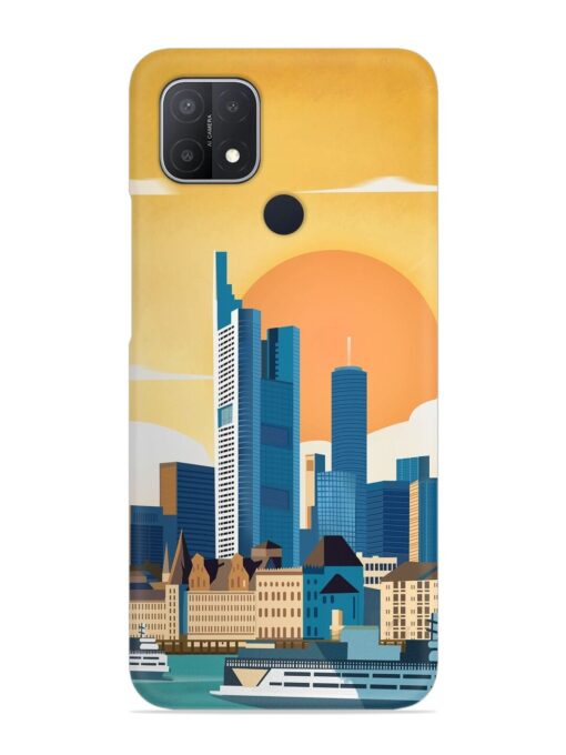 Germany Frankfurt Snap Case for Oppo A15S Zapvi