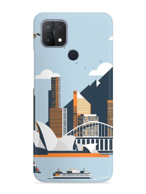 Sydney Opera Landscape Snap Case for Oppo A15S Zapvi