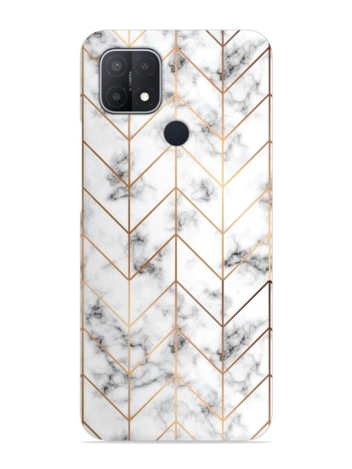 Vector Marble Texture Snap Case for Oppo A15S Zapvi