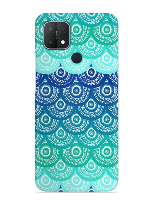 Ethnic Seamless Pattern Snap Case for Oppo A15S Zapvi