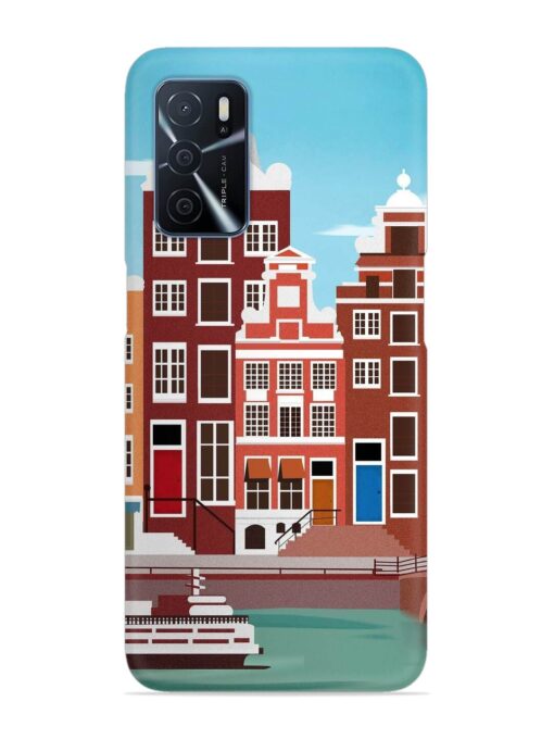 Scenery Architecture Amsterdam Landscape Snap Case for Oppo A16 Zapvi