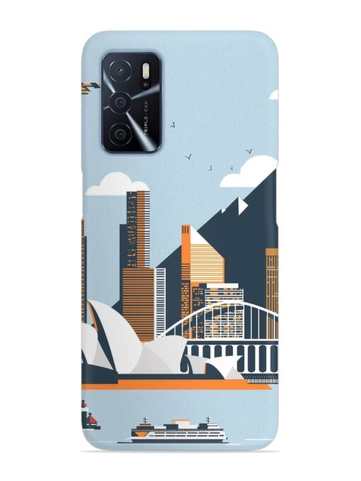 Sydney Opera Landscape Snap Case for Oppo A16 Zapvi