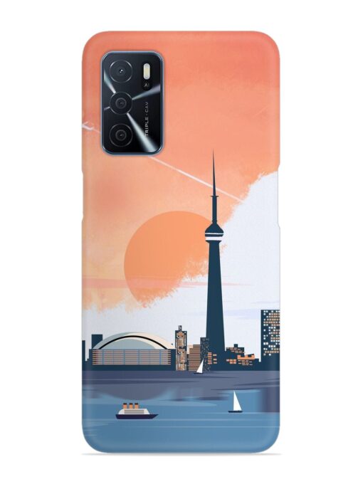 Toronto Canada Snap Case for Oppo A16 Zapvi