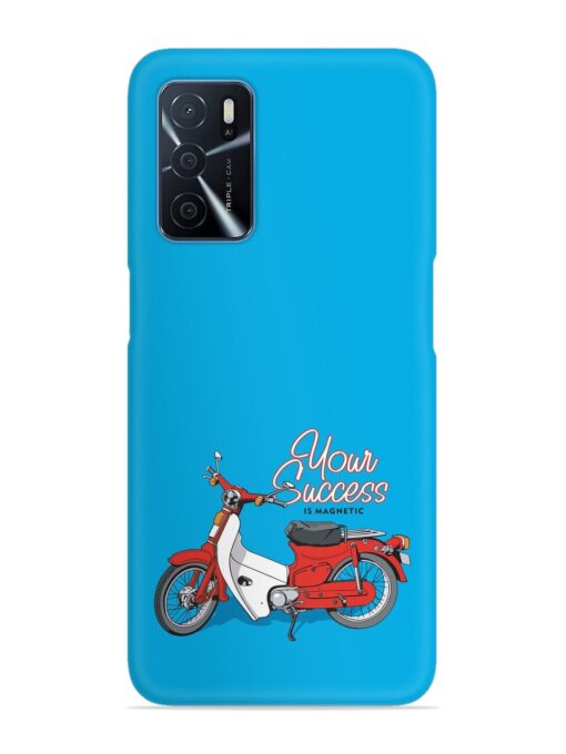 Motorcycles Image Vector Snap Case for Oppo A16 Zapvi