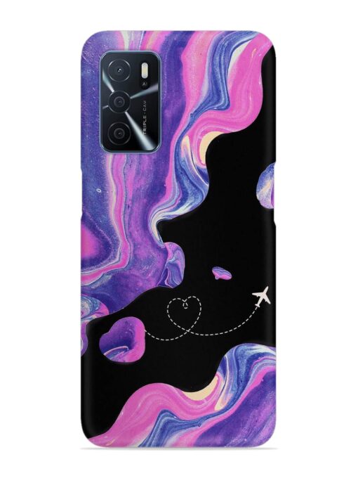 Glitter Art Snap Case for Oppo A16 Zapvi