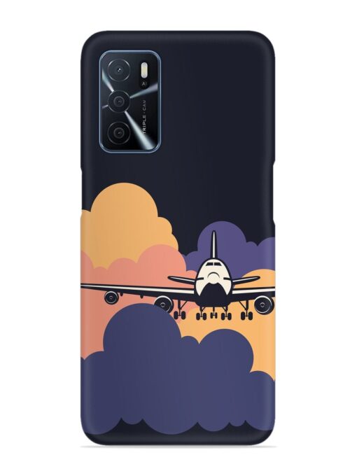 Aeroplane vector Snap Case for Oppo A16 Zapvi