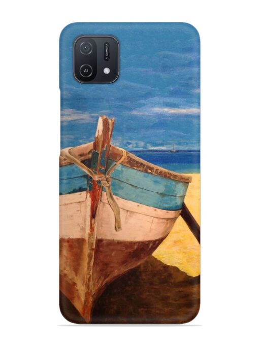 Canvas Painting Snap Case for Oppo A16K Zapvi