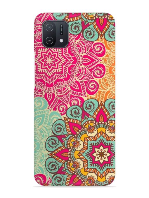 Mandala Seamless Snap Case for Oppo A16K Zapvi