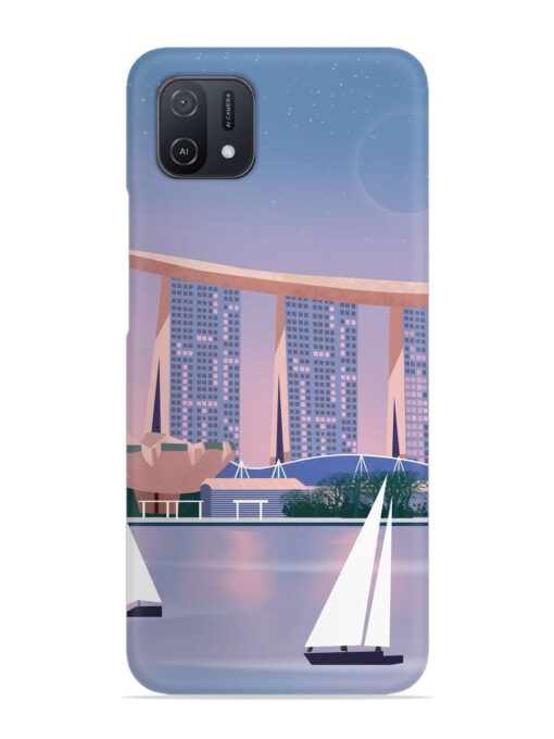 Singapore Scenery Architecture Snap Case for Oppo A16K Zapvi