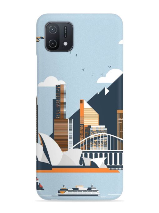 Sydney Opera Landscape Snap Case for Oppo A16K Zapvi